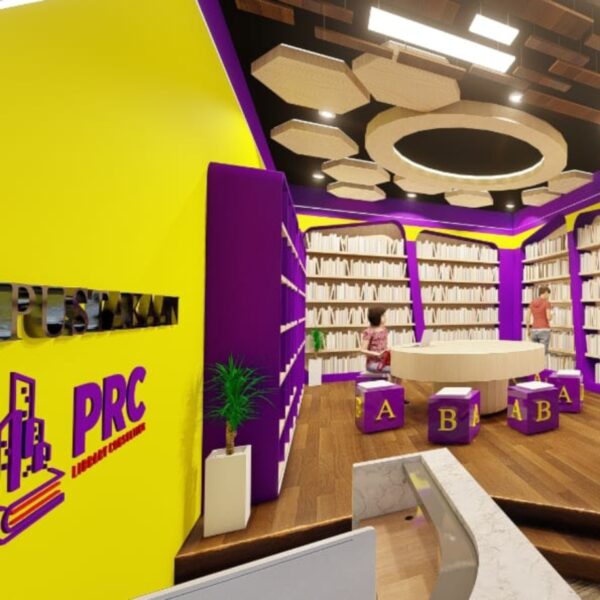 Konsultan Desain Interior Perpustakaan Pustaka Rumah Cinta 1
