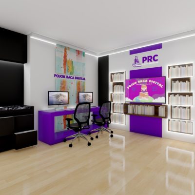 Konsultan Desain Interior Perpustakaan Pustaka Rumah Cinta Pojok Baca Digital 1