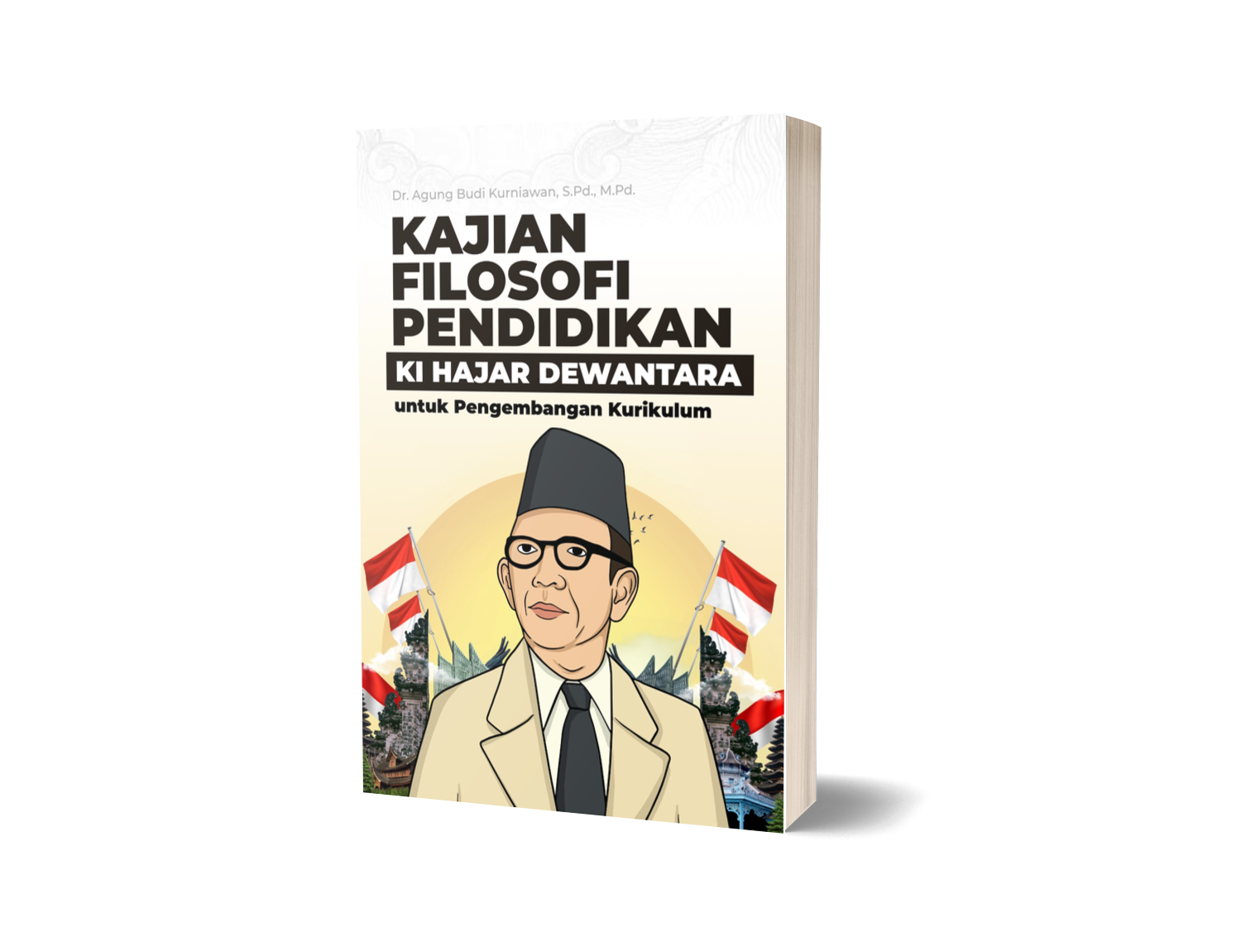 Mockup Cover PRC520 – Kajian Filosofi Pendidikan Ki Hajar Dewantara untuk Pengembangan Kurikulum